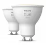 Philips Hue White GU10 viedo spuldžu komplekts, 2x400 lm, 2 gab.
