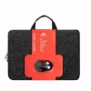 Rivacase Anvik 7916 apvalks portatīvajam datoram 15,6" ar peli, melns