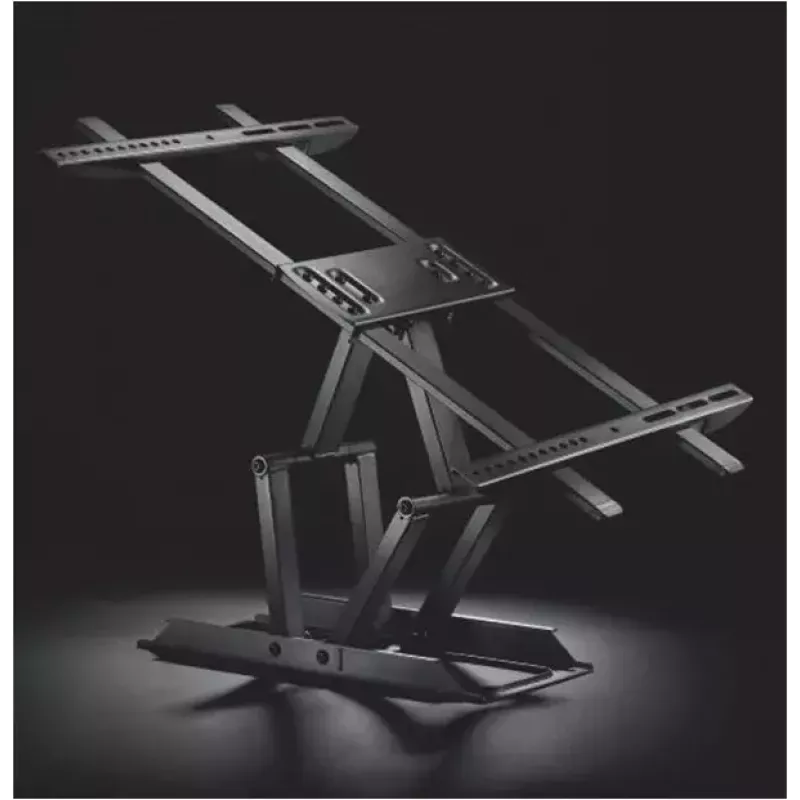 Sienas televizora stiprinājums Gembird WM-80ST-02 — fiksēts/slīps, 37–80 collas, VESA līdz 600x400, 60 kg, melns