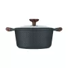 Resto Kitchenware Ran 4,2 l apaļš katls, bēšs, koka