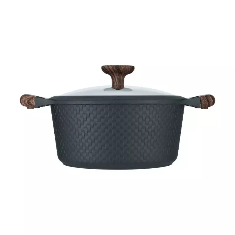 Resto Kitchenware Ran 4,2 l apaļš katls, bēšs, koka