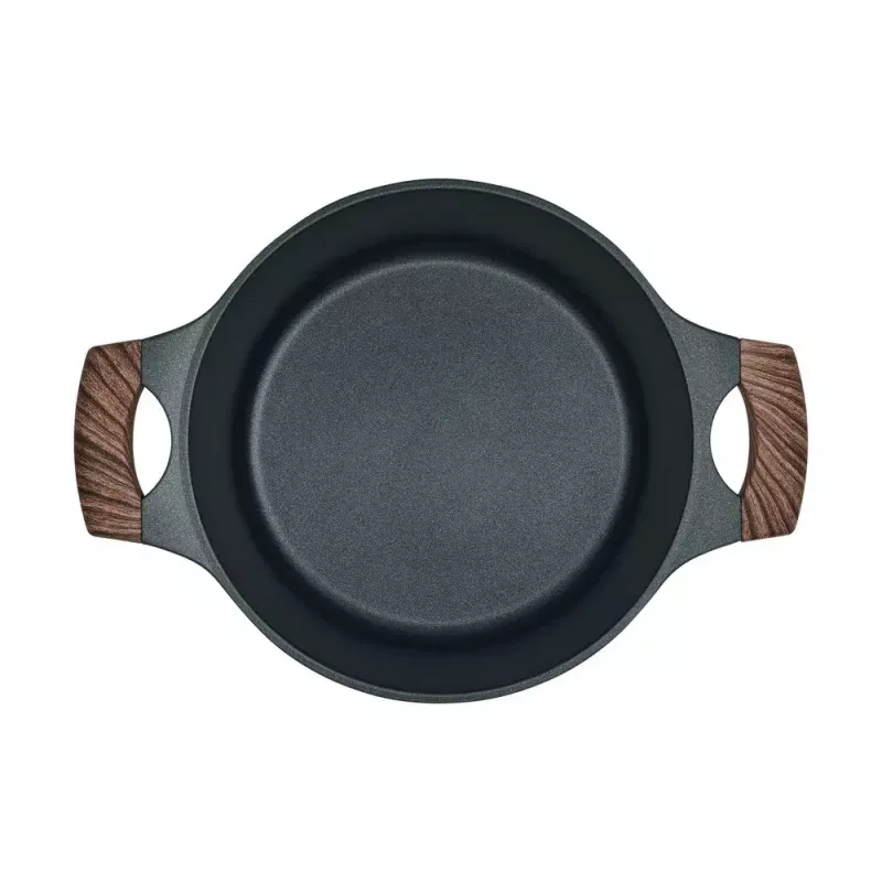 Resto Kitchenware Ran 4,2 l apaļš katls, bēšs, koka