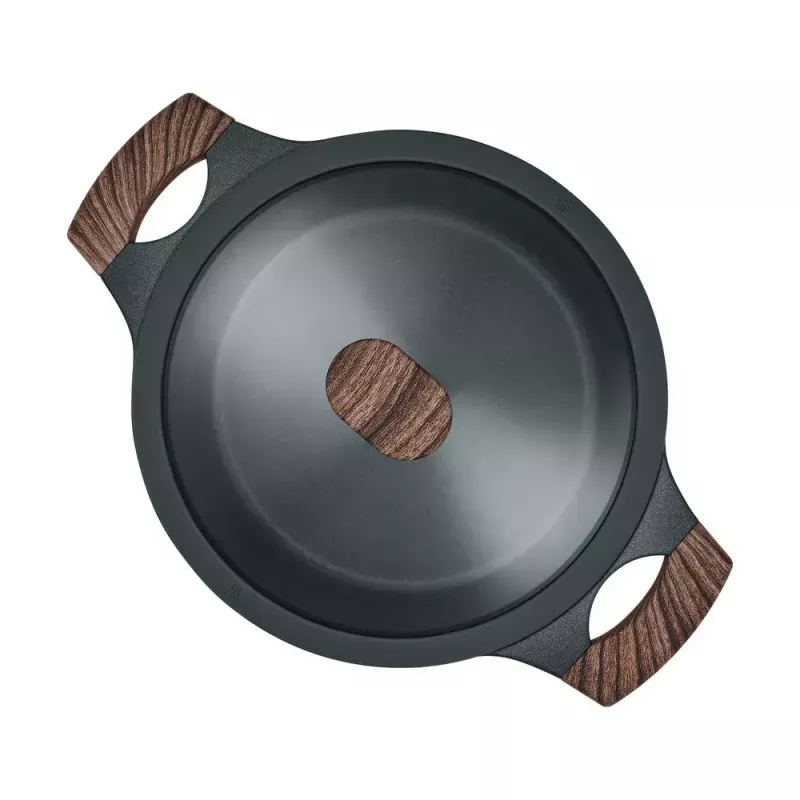 Resto Kitchenware Ran 4,2 l apaļš katls, bēšs, koka