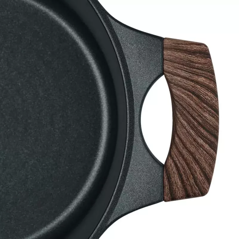 Resto Kitchenware Ran 4,2 l apaļš katls, bēšs, koka