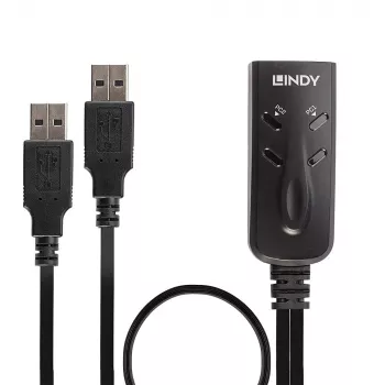 Lindy 2 Port USB KM Slēdzis