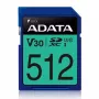 Atmiņas karte ADATA 512GB SDXC UHS-I Class 10 ASDX512GUI3V30S-R