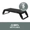 Fellowes Hana LT monitora statīvs ar 3 augstuma regulējumiem - ergonomisks regulējams monitora statīvs - maksimālā slodze 22.6 kg - melns