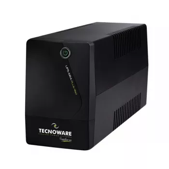 Tecnoware Era Plus 950 FGCERAPL952SCH UPS/AVR, 950 VA (0,95 kVA), 665 W, Schuko, modificēts sinusoidāls vilnis, 12V 7Ah akumulators