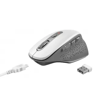Trust Ozaa pele Office Labā roka RF Bezvadu Optiskā 2400 DPI