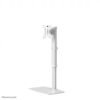 Neomounts FPMA-D890WHITE Monitora statīvs 10-30 collām, brīvi stāvošs, 6 kg, 25.4 cm (10 inch), 76.2 cm (30 inch), 100 x 100 mm, Balts