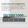 TP-Link LS1024G tīkla slēdzis Nepārvaldāms Gigabit Ethernet (10/100/1000) Melns