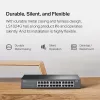TP-Link LS1024G tīkla slēdzis Nepārvaldāms Gigabit Ethernet (10/100/1000) Melns