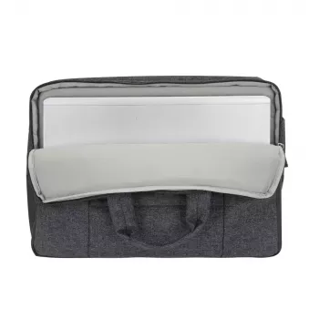 Portfelis Rivacase Lantau 39.6 cm (15.6 inch) Melna Pelēka 8831 BLACK MELANGE