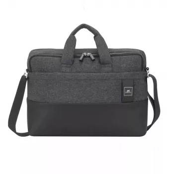 Portfelis Rivacase Lantau 39.6 cm (15.6 inch) Melna Pelēka 8831 BLACK MELANGE