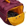 Rivacase Dijon ceļojumu soma 35 L, poliesters, bordo