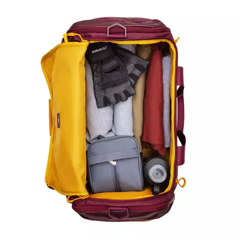 Rivacase Dijon ceļojumu soma 35 L, poliesters, bordo
