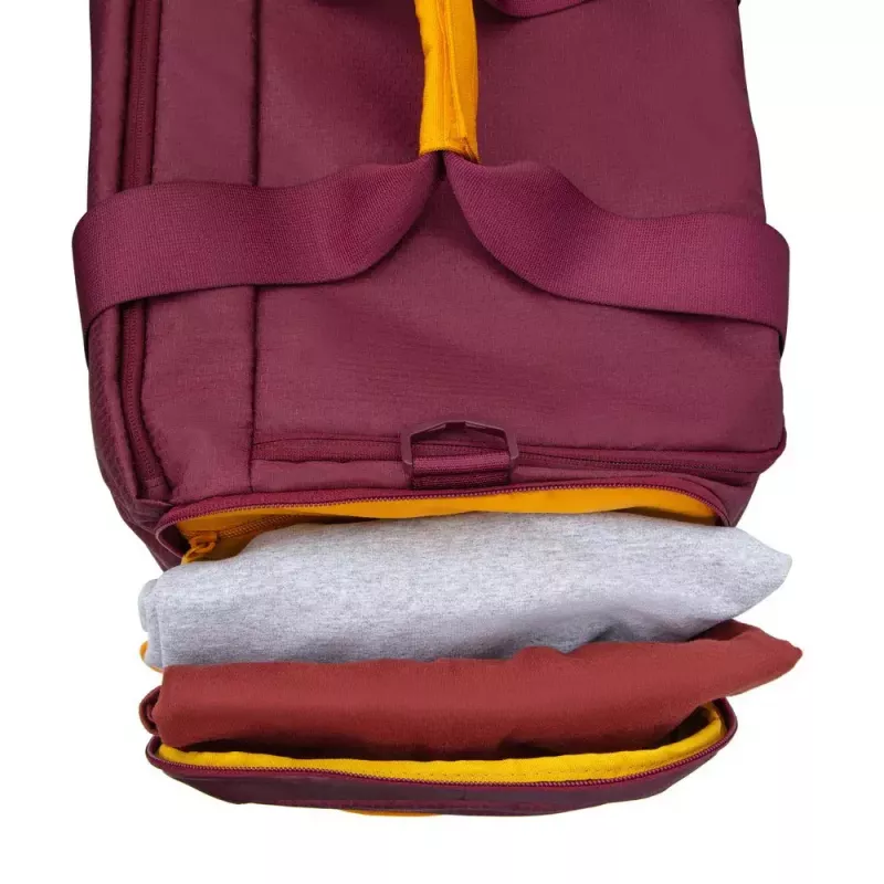 Rivacase Dijon ceļojumu soma 35 L, poliesters, bordo