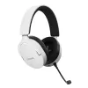 Trust GXT 491W FAYZO Bezvadu un vadu spēļu austiņas Over-Ear, USB-C, Bluetooth, Melns/Balts