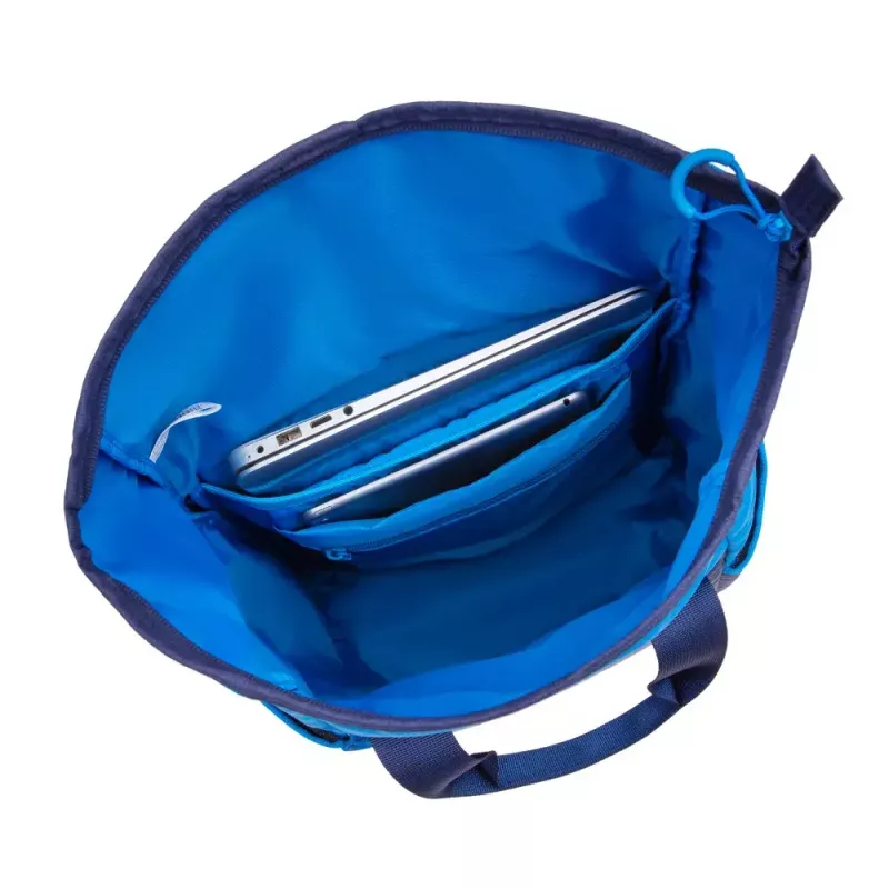 Mugursoma Rivacase Dijon 39,6 cm (15,6 inch) Zila 1 Nodalījums Rokturis Plecu Siksna