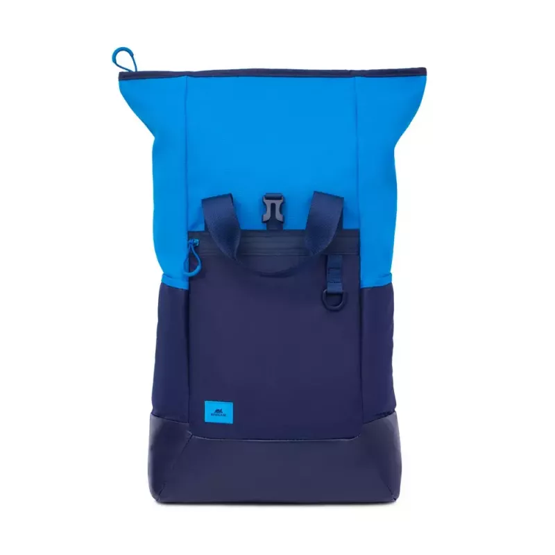 Mugursoma Rivacase Dijon 39,6 cm (15,6 inch) Zila 1 Nodalījums Rokturis Plecu Siksna