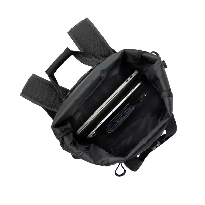 Mugursoma Rivacase Dijon 39,6 cm 15,6 collas Melna 1 nodalījums