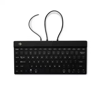 R-Go Tools Ergonomic tastatūra R-Go Split Break v2 ar pārtraukuma programmatūru, ergonomiska sadalīta tastatūra, QWERTY (US), Vadu, melna