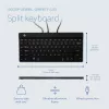 R-Go Tools Ergonomic tastatūra R-Go Split Break v2 ar pārtraukuma programmatūru, ergonomiska sadalīta tastatūra, QWERTY (US), Vadu, melna