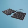 R-Go Tools ergonomiskā tastatūra R-Go Split Break ar pārtraukumu programmatūru, ergonomiska sadalīta tastatūra, QWERTY (US), Bluetooth, melna