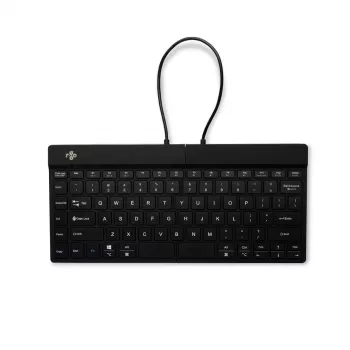 R-Go Tools ergonomiskā tastatūra R-Go Split Break ar pārtraukumu programmatūru, ergonomiska sadalīta tastatūra, QWERTY (US), Bluetooth, melna