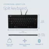 R-Go Tools ergonomiskā tastatūra R-Go Split Break ar pārtraukumu programmatūru, ergonomiska sadalīta tastatūra, QWERTY (US), Bluetooth, melna