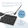 R-Go Tools ergonomiskā tastatūra R-Go Split Break ar pārtraukumu programmatūru, ergonomiska sadalīta tastatūra, QWERTY (US), Bluetooth, melna