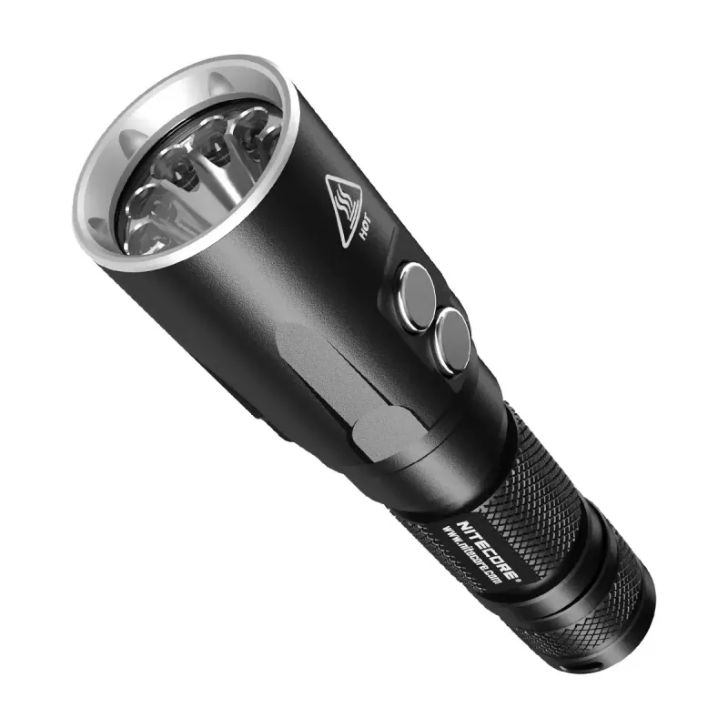 Rokas lukturītis Nitecore DL20 LED 1000 lm, 9 h akumulatora darbība, melns, 135.5 g