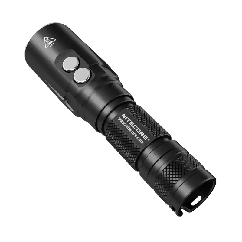 Rokas lukturītis Nitecore DL20 LED 1000 lm, 9 h akumulatora darbība, melns, 135.5 g