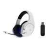 HyperX Cloud Stinger Core - Bezvadu spēļu austiņas (Balti-Zila) - PS5/PS4
