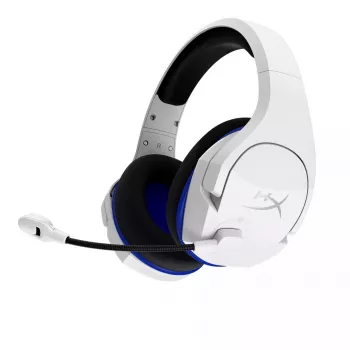 HyperX Cloud Stinger Core - Bezvadu spēļu austiņas (Balti-Zila) - PS5/PS4