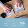 R-Go Tools ergonomiskā tastatūra R-Go Split Break ar pārtraukuma programmatūru, ergonomiska sadalīta tastatūra, QWERTY (US), Bluetooth, balta