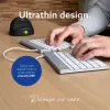 R-Go Tools ergonomiskā tastatūra R-Go Split Break ar pārtraukuma programmatūru, ergonomiska sadalīta tastatūra, QWERTY (US), Bluetooth, balta