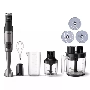 Stacionārais blenderis Philips HR2685/00 1200 W, 1,7 L bļoda, 2 ātrumi, ProMix, melns
