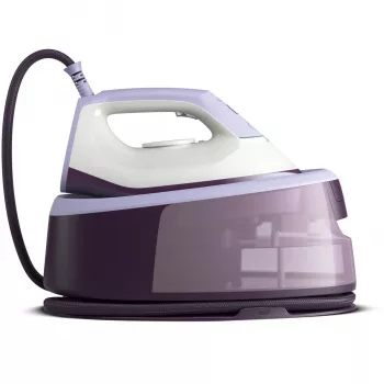 Philips 3000 sērijas PSG3000/30 tvaika gludināšanas stacija 2400 W 1.4 L Keramikas zole Violeta, Balta