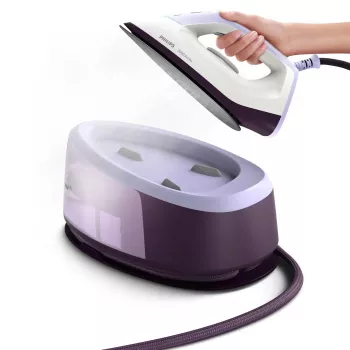 Philips 3000 sērijas PSG3000/30 tvaika gludināšanas stacija 2400 W 1.4 L Keramikas zole Violeta, Balta