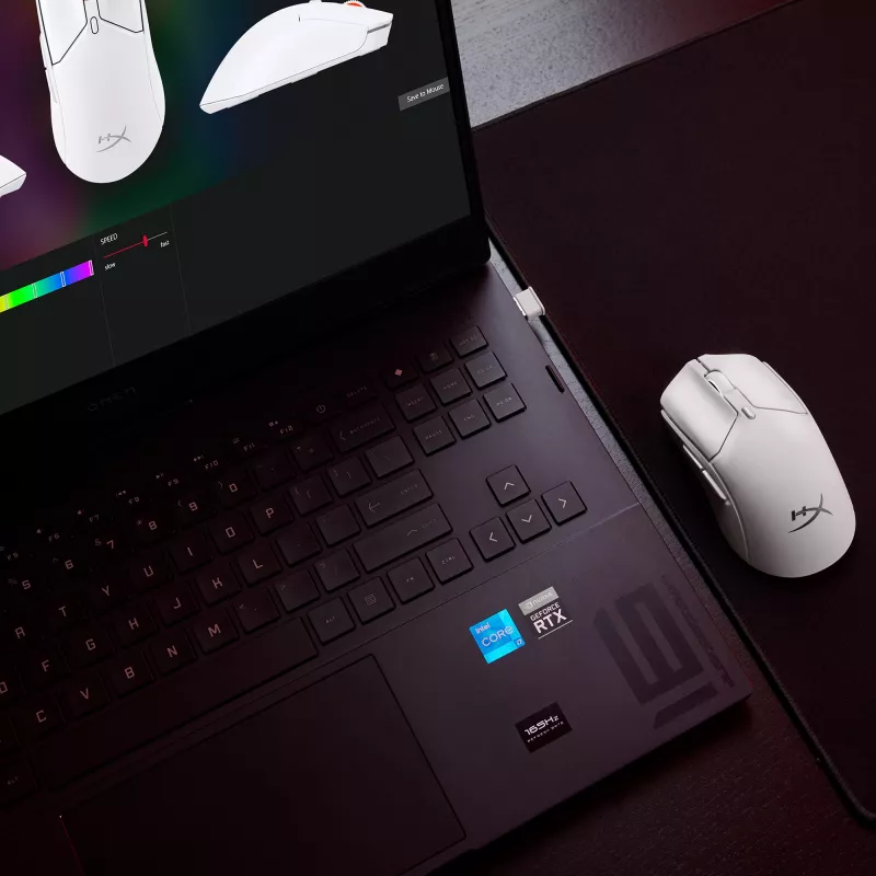 HyperX Pulsefire Haste 2 Mini - Bezvadu spēļu pele (Balta)