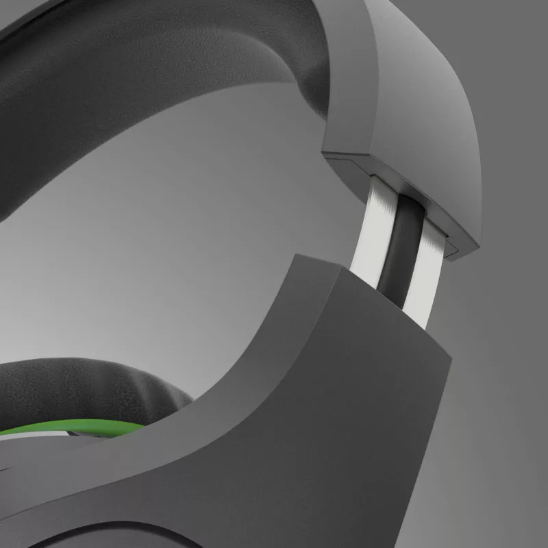 HyperX CloudX Stinger Core - Bezvadu spēļu austiņas (Melnas-Zaļas) - Xbox