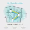 TP-Link Deco S4 AC1200 visas mājas Mesh Wi-Fi sistēma, 3 vienību komplekts