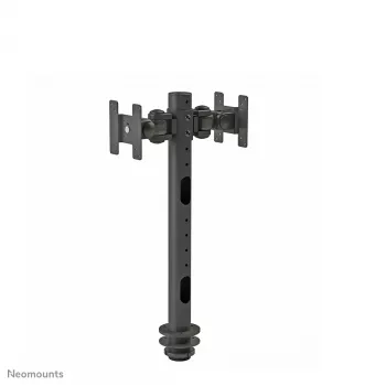 Neomounts FPMA-D050DBLACK Monitora roka 10-30 collām, Grommet stiprinājums, 10 kg, 25.4 cm (10 inch), 76.2 cm (30 inch), 100 x 100 mm, Melna