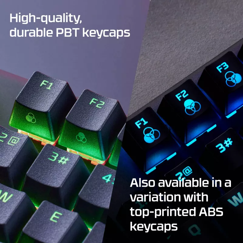 HyperX Alloy Origins Core - Mehāniskā spēļu tastatūra - HX Blue (US izkārtojums)