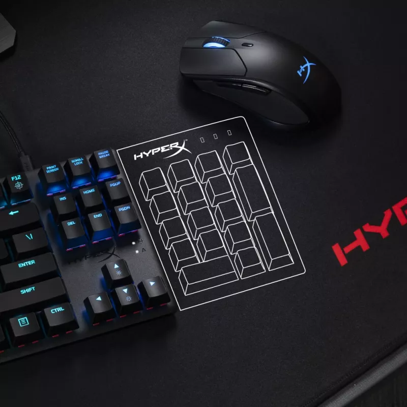 HyperX Alloy Origins Core - Mehāniskā spēļu tastatūra - HX Blue (US izkārtojums)