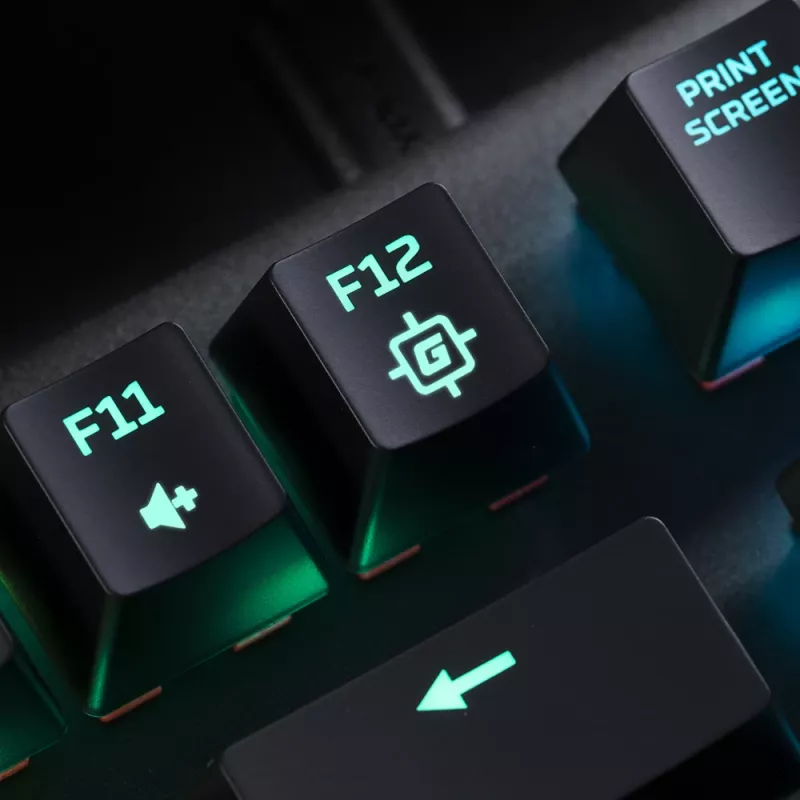 HyperX Alloy Origins Core - Mehāniskā spēļu tastatūra - HX Blue (US izkārtojums)