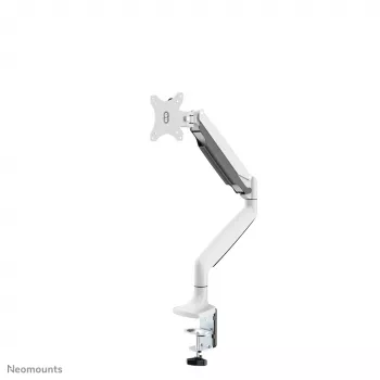 Neomounts NM-D750WHITE monitora roka 10-32 inch - gāzes atspere, Clamp/Grommet, 9 kg, 25.4 cm (10 inch), 81.3 cm (32 inch), 100 x 100 mm, Balta