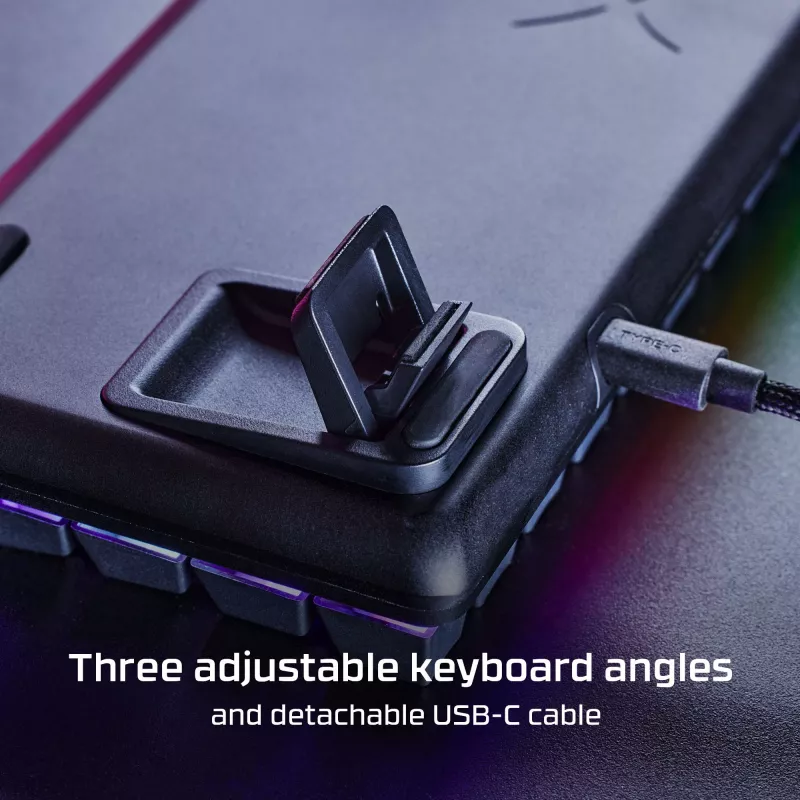HyperX Alloy Origins 65 - mehāniskā spēļu tastatūra - HX Red (ASV izkārtojums)