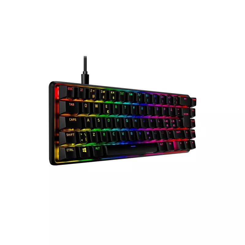 HyperX Alloy Origins 65 tastatūra 4P5D6AN#UUW, ziemeļvalstu taustiņu izkārtojums